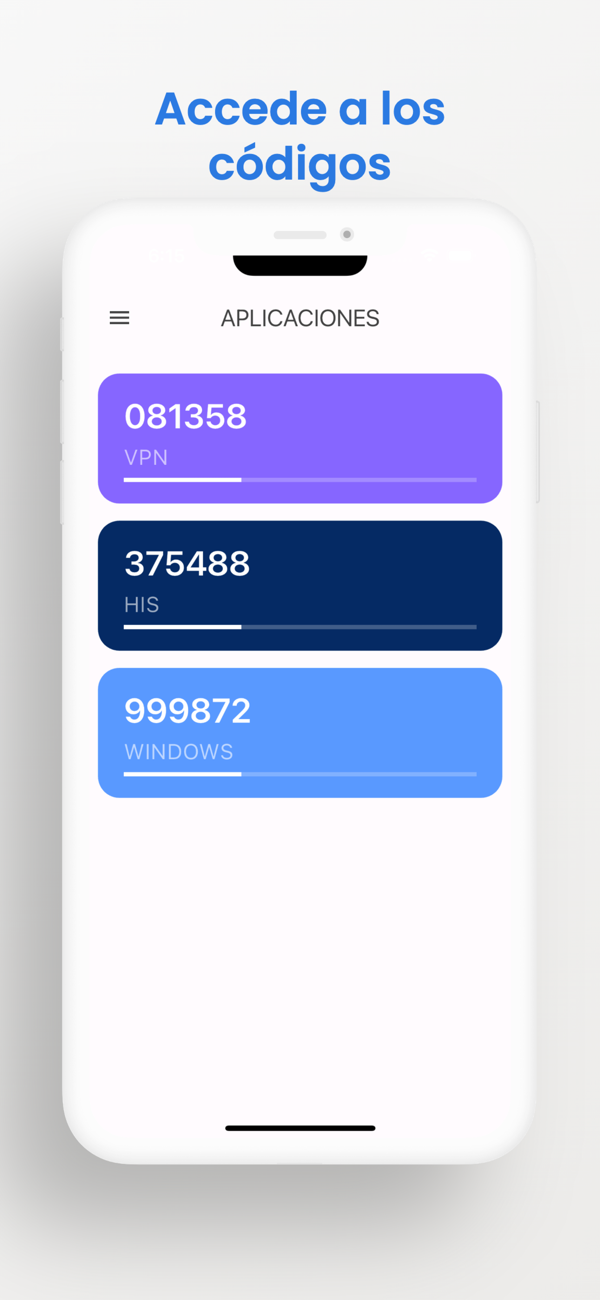 Viamed Authenticator — historial
